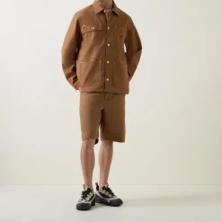 Single Knee Logo Shorts