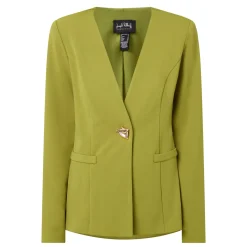 Single-Breasted Fitted Blazer