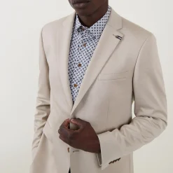 Single-Breasted Suit Jacket