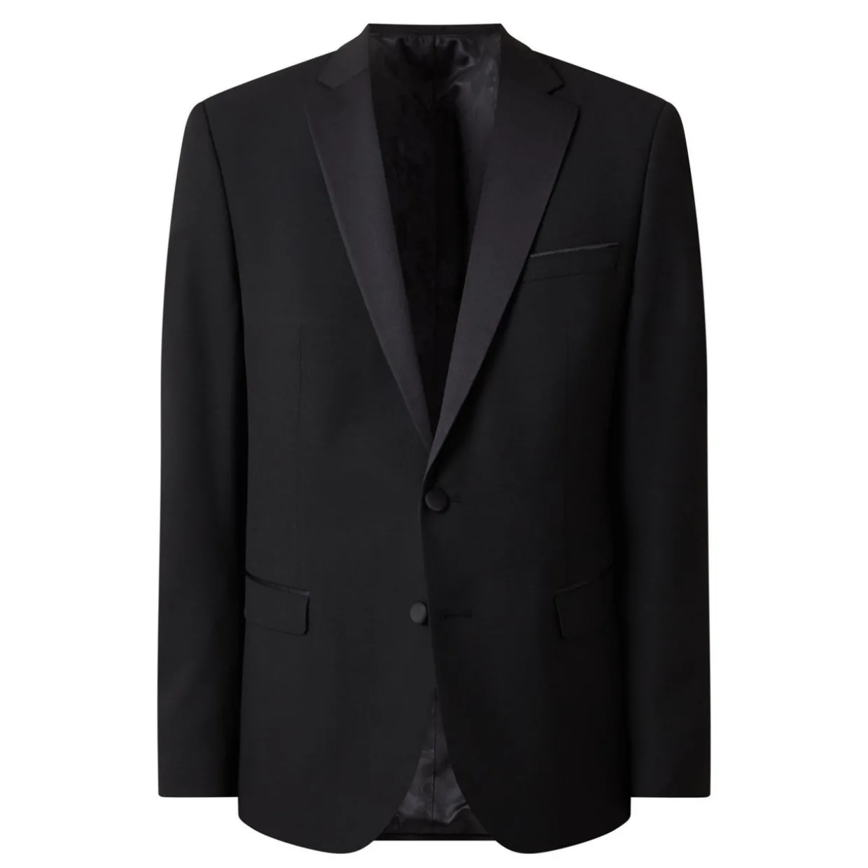 Single-Breasted Tuxedo Jacket