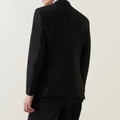 Single-Breasted Tuxedo Jacket
