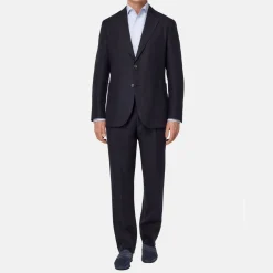Online BOGGI MILANO Single-Breasted Two-Piece Linen Suit