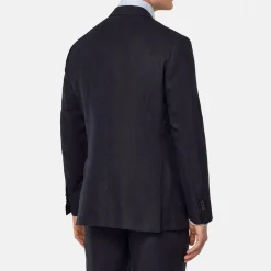 Online BOGGI MILANO Single-Breasted Two-Piece Linen Suit