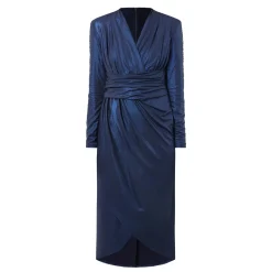 Online JOSEPH RIBKOFF Sleeve-Embellished Wrap Dress