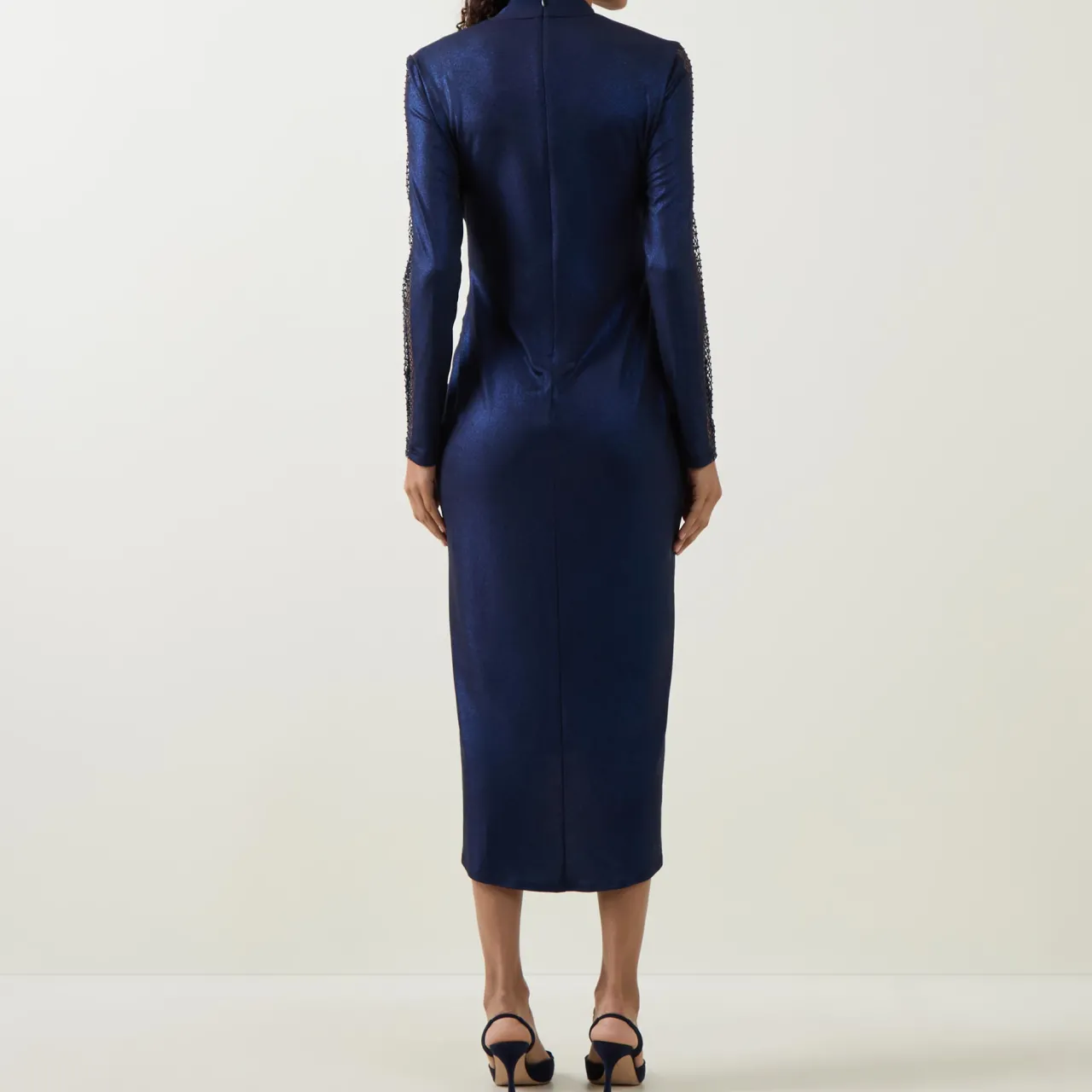 Online JOSEPH RIBKOFF Sleeve-Embellished Wrap Dress