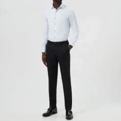 Slim Fit Cotton-Blend Stretch Shirt