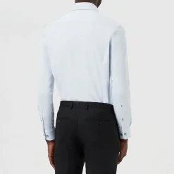 Slim Fit Cotton-Blend Stretch Shirt