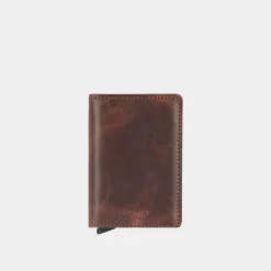 Slim Vintage Card Protector Wallet