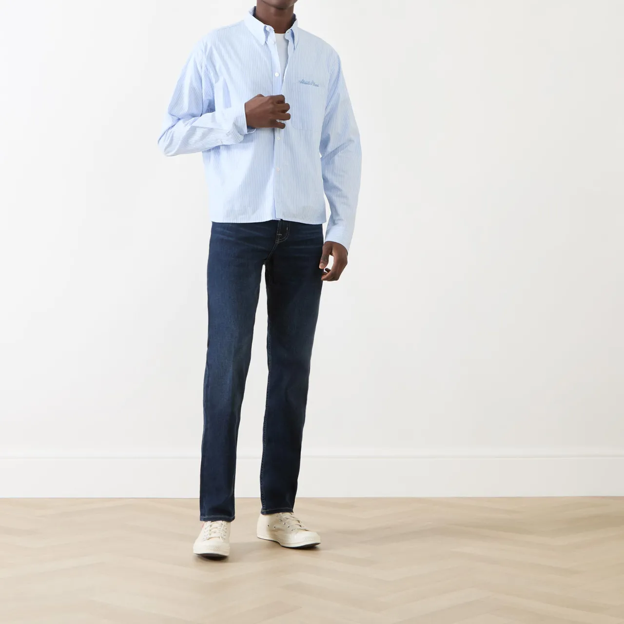 Discount 7 FOR ALL MANKIND Slimmy Mid-Rise Slim Leg Jeans