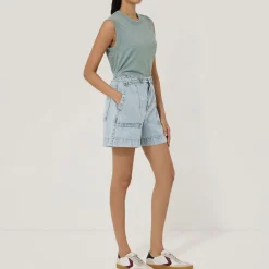 Hot JIGSAW Slub Tank Top