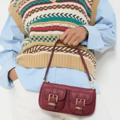 Fashion MICHAEL MICHAEL KORS Small Leather Shoulder Bag