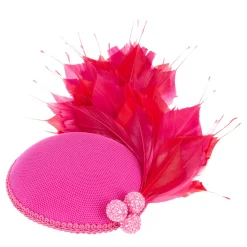 Smartie Beaded Feather Fascinator