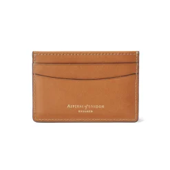 Online ASPINAL OF LONDON Smooth Shield Logo Leather Cardholder