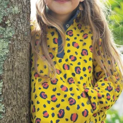 Snuggle Jaguar Fleece Top