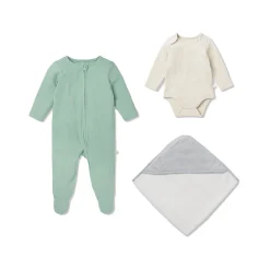 Soak & Sleep Three-Piece Set