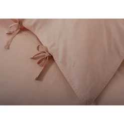 Soft Textured Duvet Set Pink