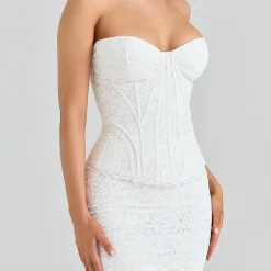 Solaine Lace Corset Dress