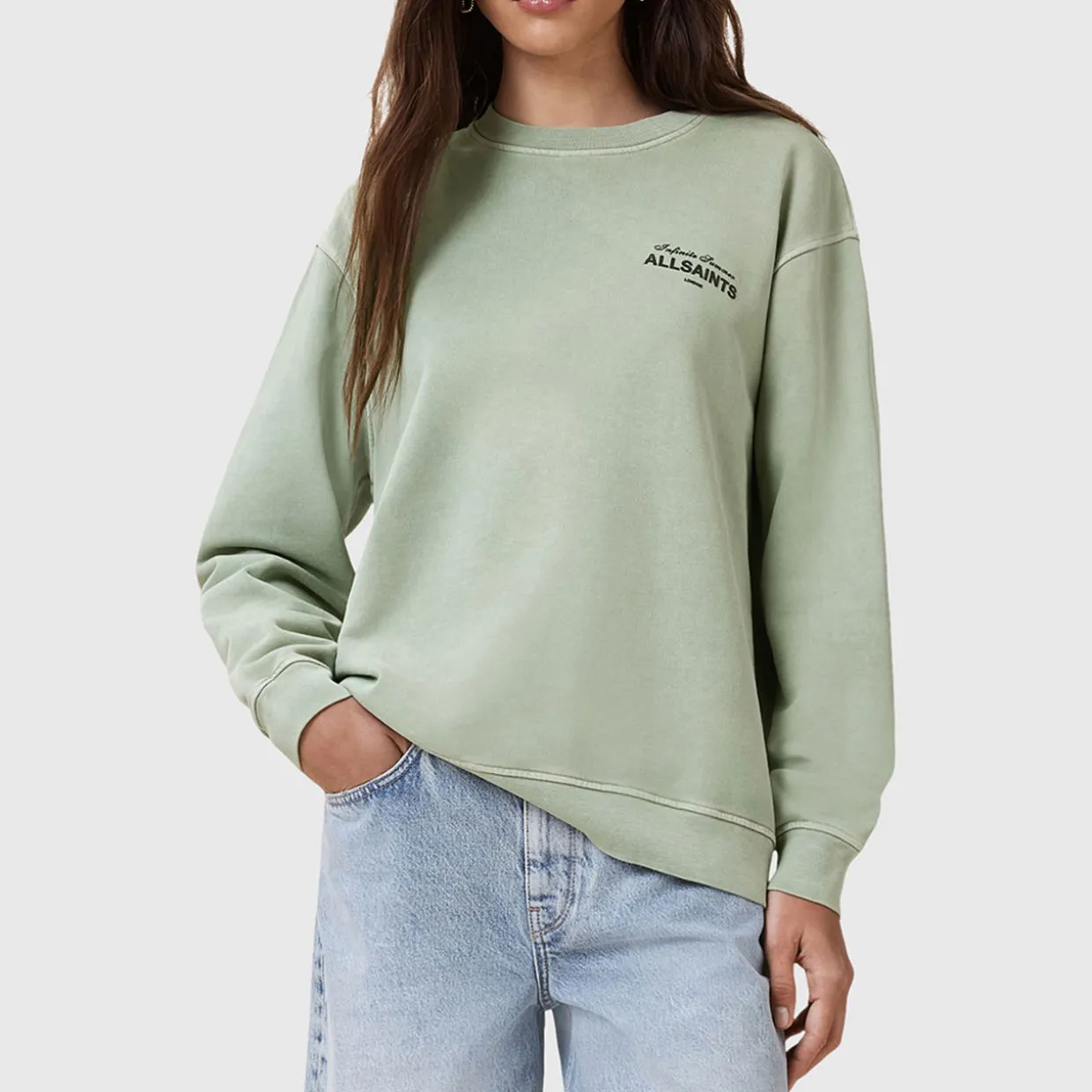 Soleil Etta Oversized Logo Sweatshirt