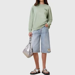 Soleil Etta Oversized Logo Sweatshirt