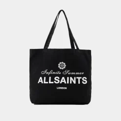Discount ALLSAINTS Soleil Graphic Tote Bag