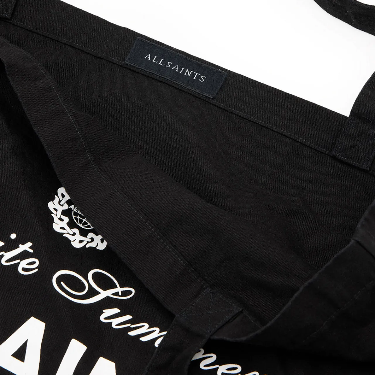 Discount ALLSAINTS Soleil Graphic Tote Bag