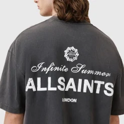 Sale ALLSAINTS Soleil Logo Oversized T-Shirt