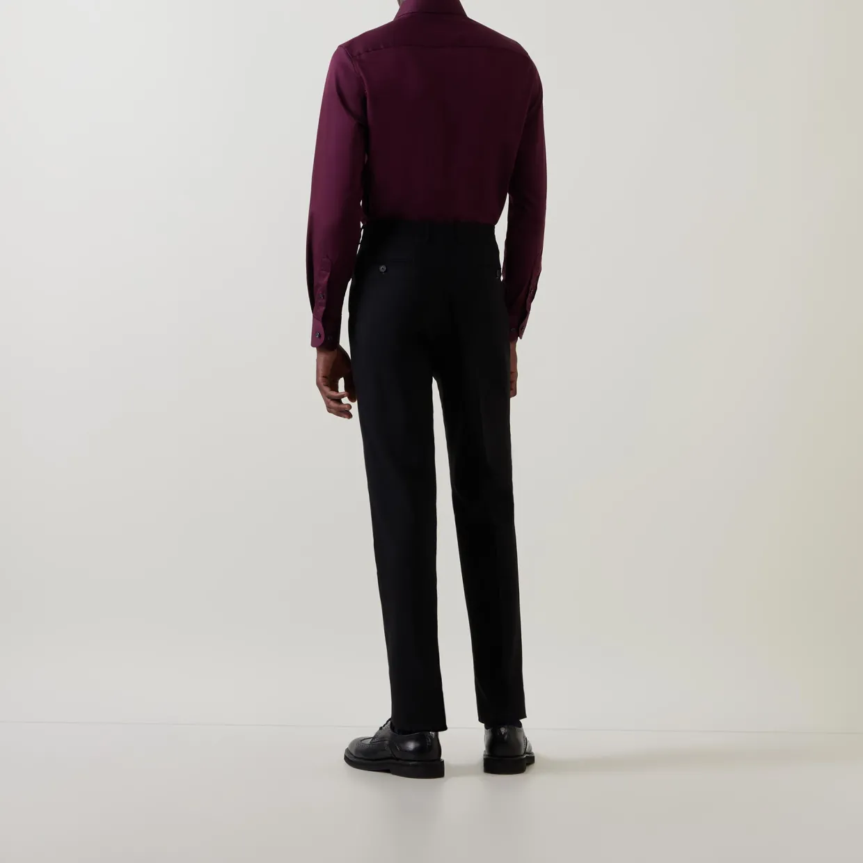 Solid Single Cuff Shirt