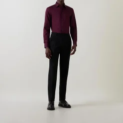 Outlet ETERNA Solid Single Cuff Shirt