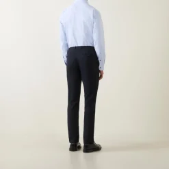 Solid Stretch Single Cuff Formal Shirt