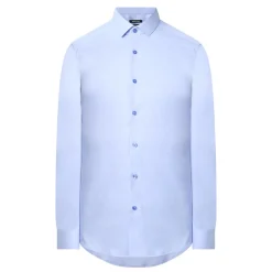 Best REMUS UOMO Solid Stretch Single-Cuff Shirt