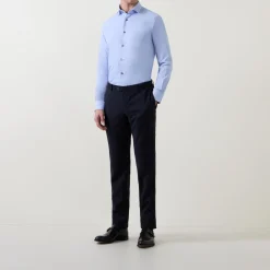 Best REMUS UOMO Solid Stretch Single-Cuff Shirt