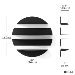 Sale UMBRA Solis Decorative Metal Floating Wall Shelves