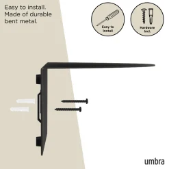 Sale UMBRA Solis Decorative Metal Floating Wall Shelves