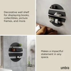 Sale UMBRA Solis Decorative Metal Floating Wall Shelves