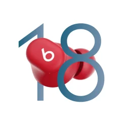 New BEATS Solo Buds True Wireless Red