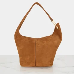 Hot MICHAEL MICHAEL KORS Sonny Suede Hobo Bag