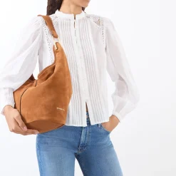 Hot MICHAEL MICHAEL KORS Sonny Suede Hobo Bag