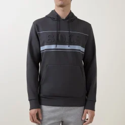 Hot BOSS Soody Zone Logo Emed Hoodie