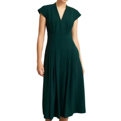 Online HOBBS Sophie Pintuck Flared Dress