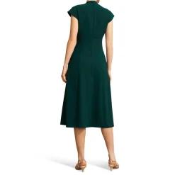 Online HOBBS Sophie Pintuck Flared Dress