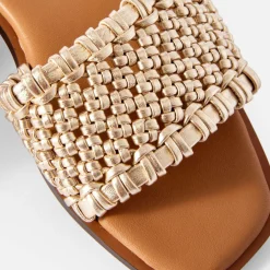 Sophie Woven Flat Sandals