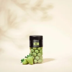 New LAKRIDS BY BULOW Sour Strawberry Chocolate Coated Liquorice 295g