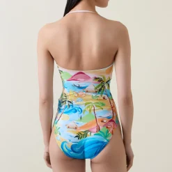 South Pacific Bandeau Swimsuit