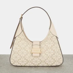 Best KATE SPADE NEW YORK Spade Floral Jacquard Nouveau Small Shoulder Bag