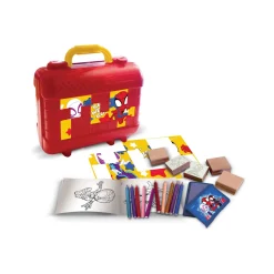 Outlet MULTIPRINT Spidey Plastic Case Colouring & Stamp Set