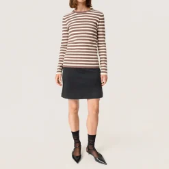 Sale SOAKED IN LUXURY Spina Striped Sweater