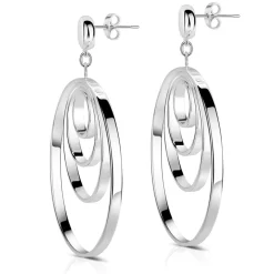 Clearance NEWBRIDGE SILVERWARE Spiral Earrings