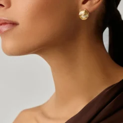 Outlet MISSOMA Spiral Small Stud Earrings