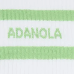 Clearance ADANOLA Sports Stripe Logo Socks
