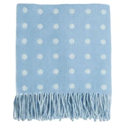 Spotted Baby Blanket Blue